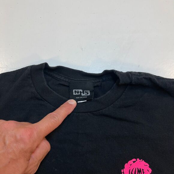 NHS SLIME BALLS SKATE SKATEBOARD WHEELS Long Sleeve T SHIRT Sz Mens  S - Picture 3 of 4